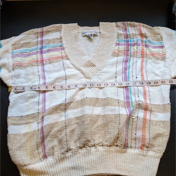 Vintage Tony Lambert Collections Sweater Oversized Knit Preppy Pullover Small - Picture 5 of 13